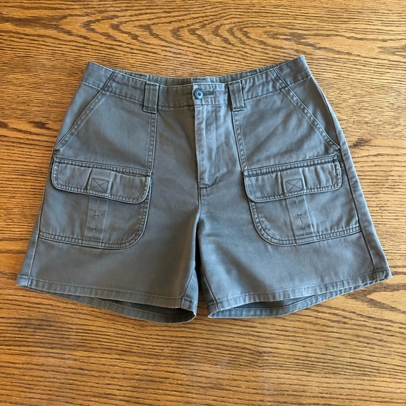 G.H. Bass & Co. Shorts G H Bass Olive Green Khaki Cargo Hiking